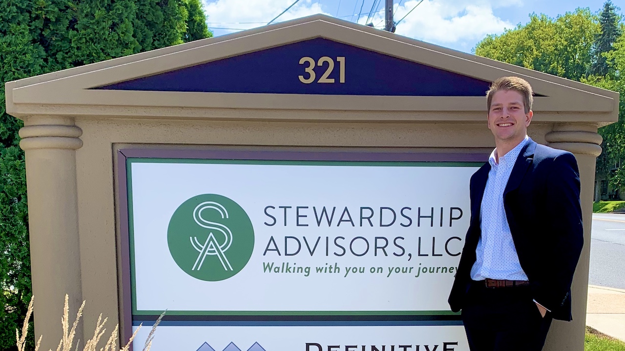 Stewardship Advisors sign.